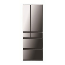 PANASONIC  樂聲 NR-F503HX-X3 (黑鋼鏡) 六門雪櫃