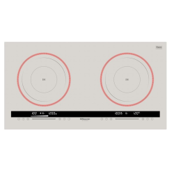RASONIC 樂信 RIC-SR328/G  (淺灰色) 雙頭電磁爐