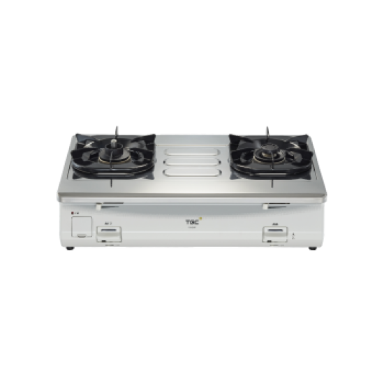 TGC 中華煤氣 RJH2HP(SSW)  雙頭煤氣爐 (白色)